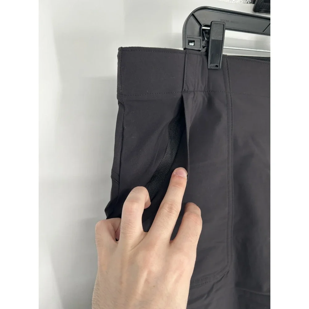 Eddie Bauer Horizon Bermuda Shorts‎ Womens Size 20W High Rise Hiking Nylon Chino